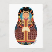 Mongol Matryoshka Briefkaart (Voorkant)