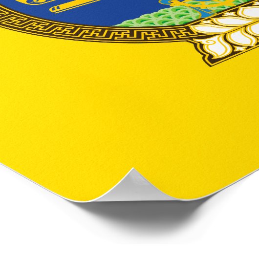 Mongol (Mongolian) emblem Poster (Hoek)