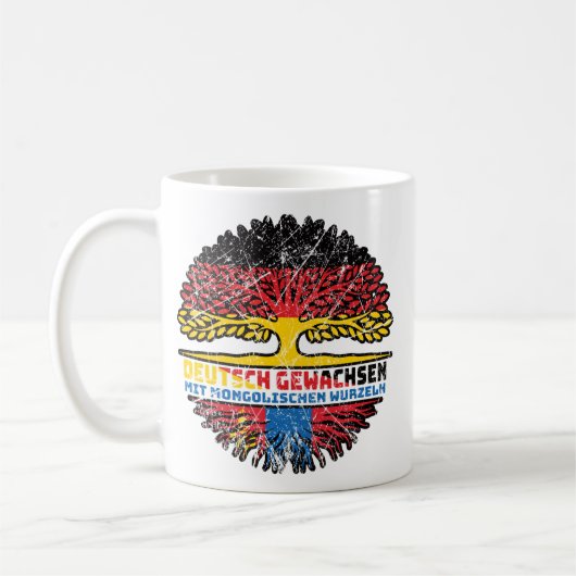 Mongolei Mongolisch Deutsch Deutschland Baum Koffiemok (Links)
