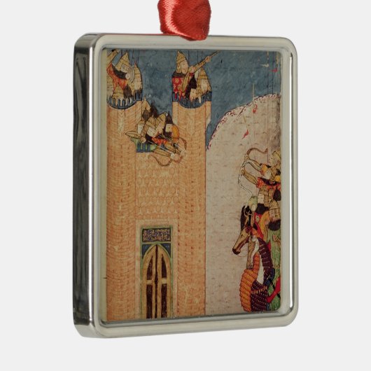 Mongolen Metalen Ornament (Rechts)