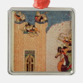 Mongolen Metalen Ornament (Voorkant)