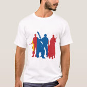 Mongolese militaire eenheden t-shirt (Voorkant)