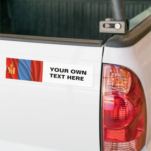 MONGOLIA BUMPERSTICKER (Op Truck)