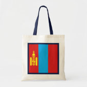 Mongolia Flag Bag Tote Bag (Voorkant)