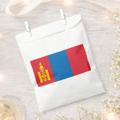 Mongolia Flag Bedankzakje (Geknipt)