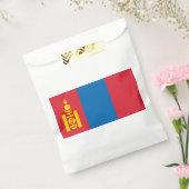 Mongolia Flag Bedankzakje (Gezegeld)