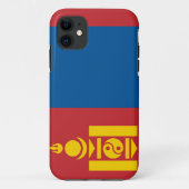 Mongolia Flag Case-Mate iPhone Case (Achterkant)