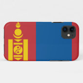 Mongolia Flag Case-Mate iPhone Case (Achterkant (horizontaal))