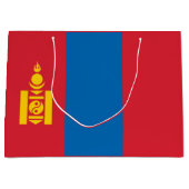 Mongolia Flag Groot Cadeauzakje (Voorkant)
