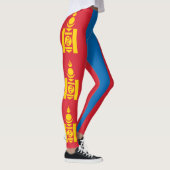 Mongolia Flag Leggings (Rechts)