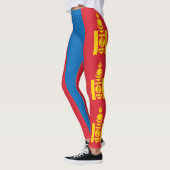 Mongolia Flag Leggings (Links)