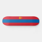 Mongolia Flag Persoonlijk Skateboard (Horizontaal)