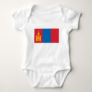 Mongolia Flag Romper