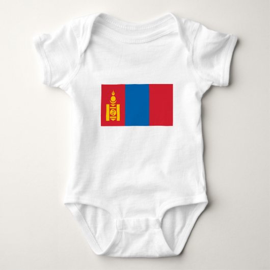 Mongolia Flag Romper (Voorkant)
