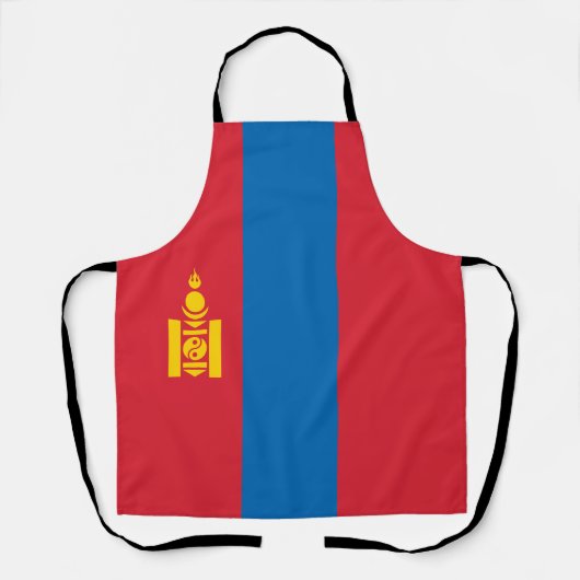 Mongolia Flag Schort (Voorkant)