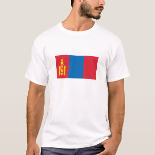 Mongolia Flag T-shirt