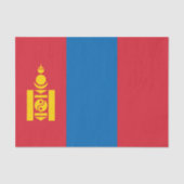 Mongolia Flag Tissuepapier (Voorkant)