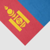 Mongolia Flag Tissuepapier (Detail)
