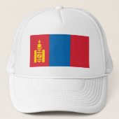 Mongolia Flag Trucker Pet (Voorkant)