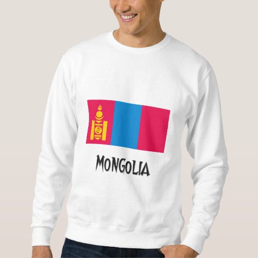 Mongolia Flag Trui (Voorkant)