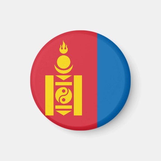 mongolia magneet (Voorkant)