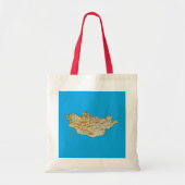 Mongolia Map Bag Tote Bag (Voorkant)