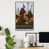 Mongolia Poster (Thuiskantoor)