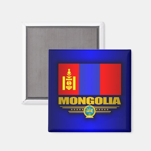 Mongolia Pride Magneet (Voorkant / Achterkant)