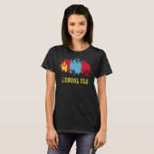 Mongoliaanse liefhebbers van Mongol Uls en Mongoli T-shirt (Voorkant volledig)
