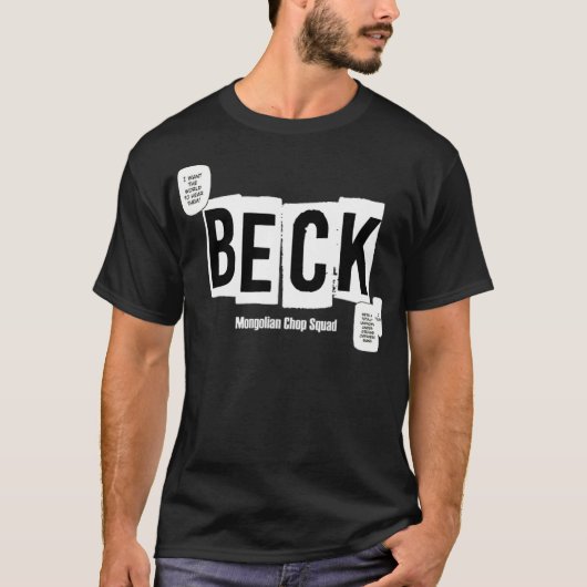 Mongolian Chop Squad band beste internetvrienden T-shirt (Voorkant)