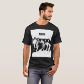 Mongolian Chop Squad Band beste vrienden, liefdadi T-shirt (Voorkant volledig)