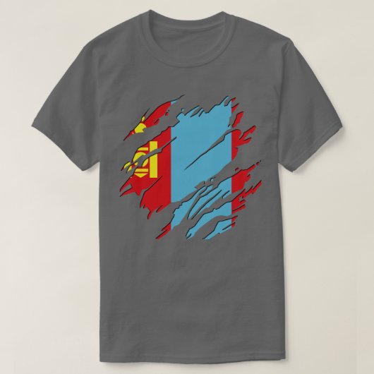 Mongolië Altijd T-shirt (Design voorkant)