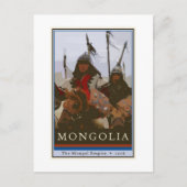 Mongolië Briefkaart (Voorkant)