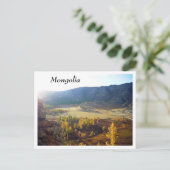 Mongolië Briefkaart (Staand voorkant)