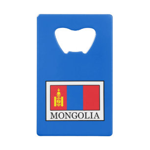 Mongolië Creditkaart Flessenopener