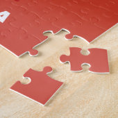 Mongolië geïllustreerd poster voor kaarttoerisme. legpuzzel (Zijkant)