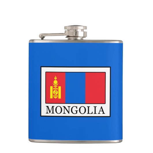Mongolië Heupfles (Voorkant)