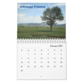 Mongolië Kalender (Feb 2027)