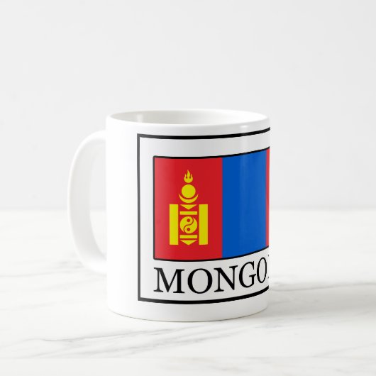 Mongolië Koffiemok (Voorkant links)