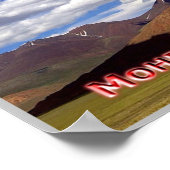 Mongolië - Landschap - Poster (Hoek)