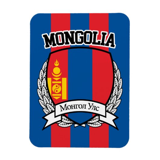 Mongolië Magneet (Verticaal)