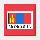 Mongolië Magneet (Voorkant)