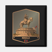 Mongolië Magneet (Voorkant)