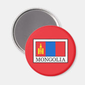 Mongolië Magneet (Voorkant / Achterkant)