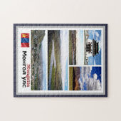 Mongolië - Mozaïek - Legpuzzel (Horizontaal)