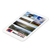 Mongolië - Mozaïek - Magnet Magneet (Linkerzijde)