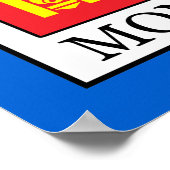 Mongolië Poster (Hoek)