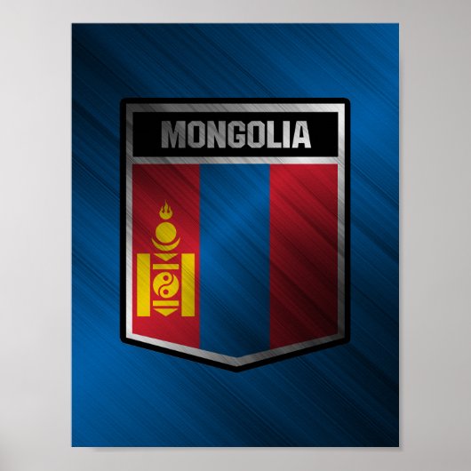 Mongolië Poster (Voorkant)
