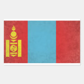 Mongolië Rechthoekige Sticker (Voorkant)