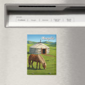 Mongolië Reizen Magneet (Insitu (Vaatwasser))